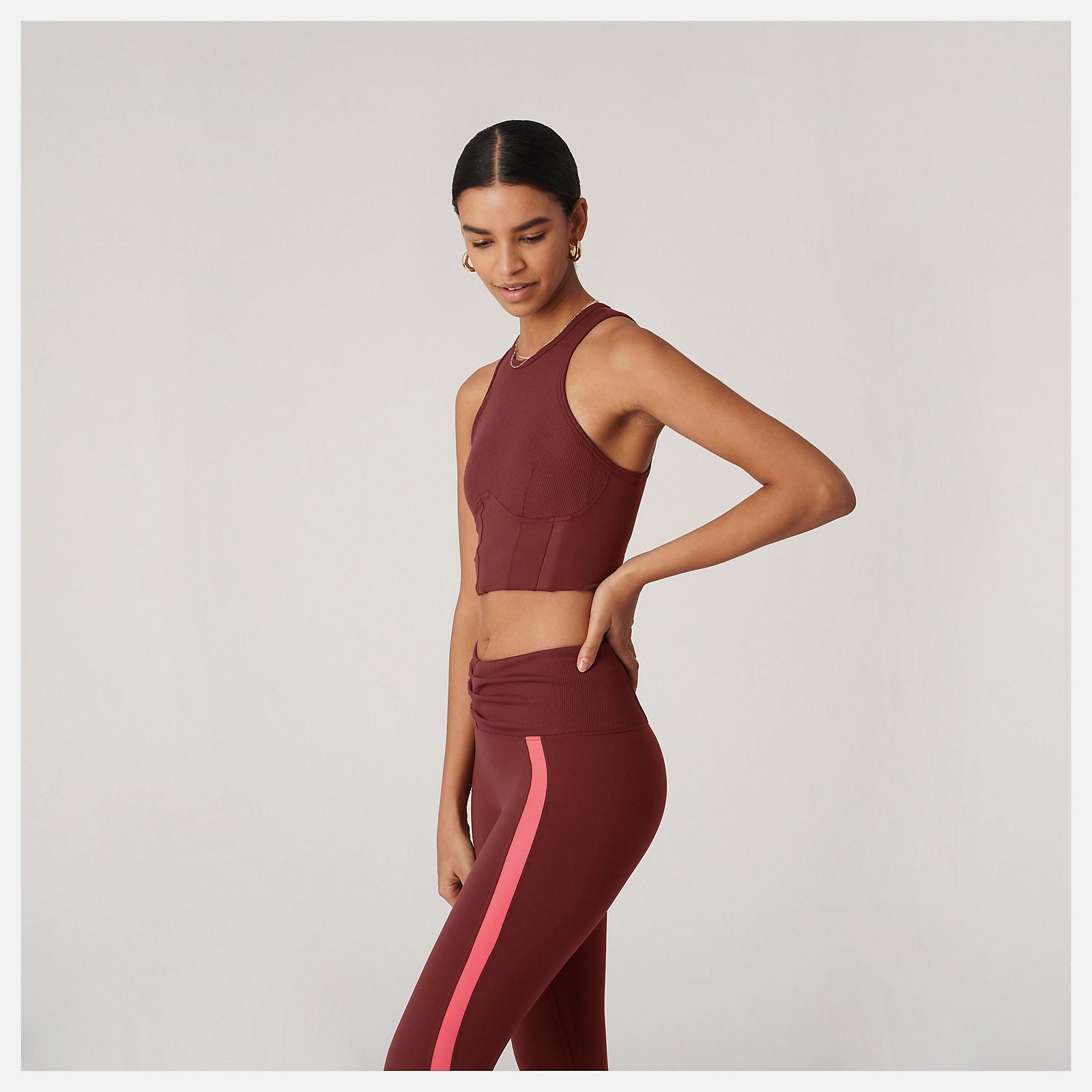 Bandier Corset Tank-Women | New Balance