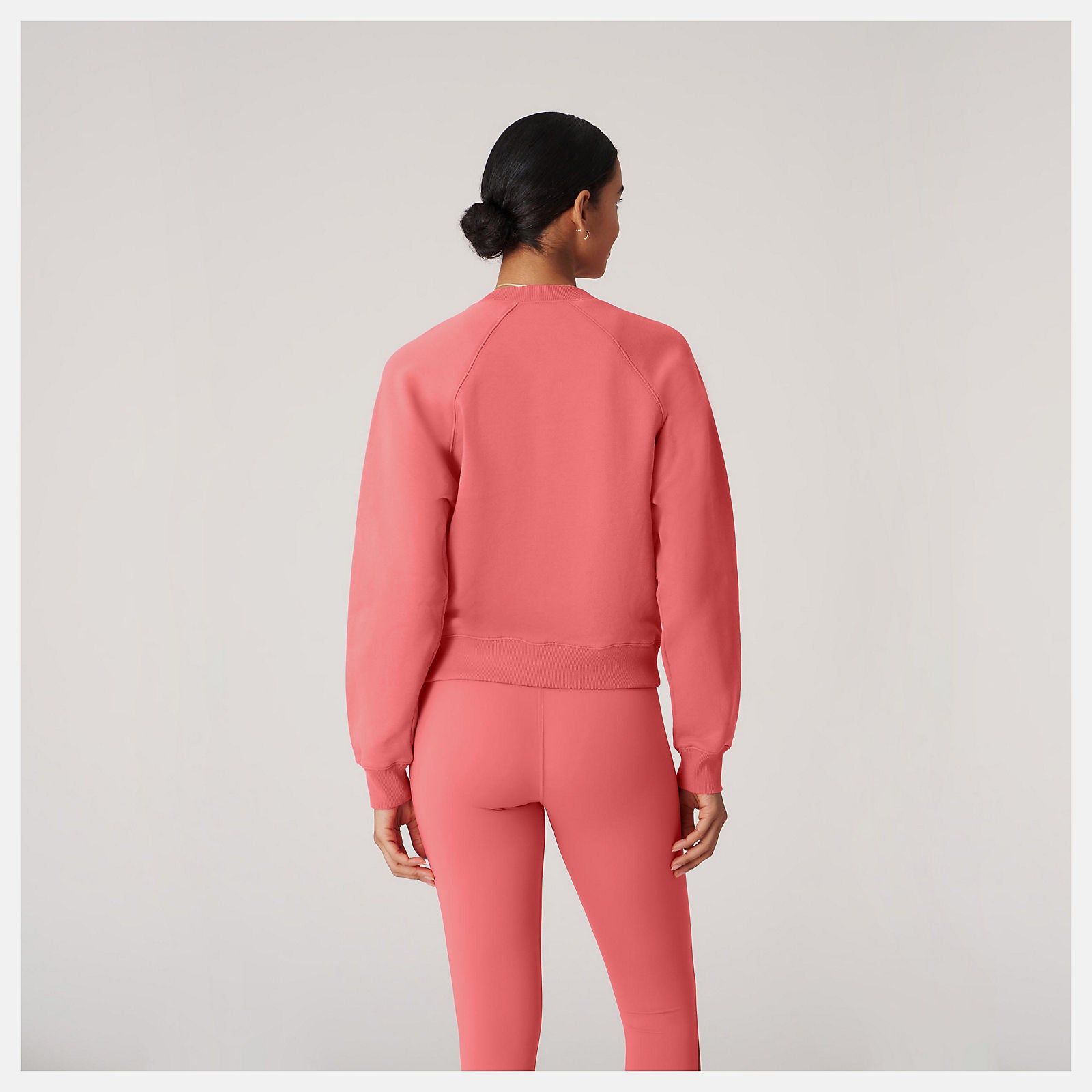 Bandier Fleece Crew-Women | New Balance