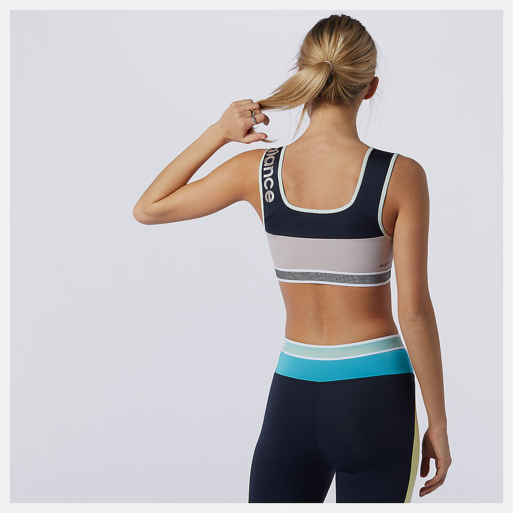 Achiever Remix Crop Top-Women | New Balance