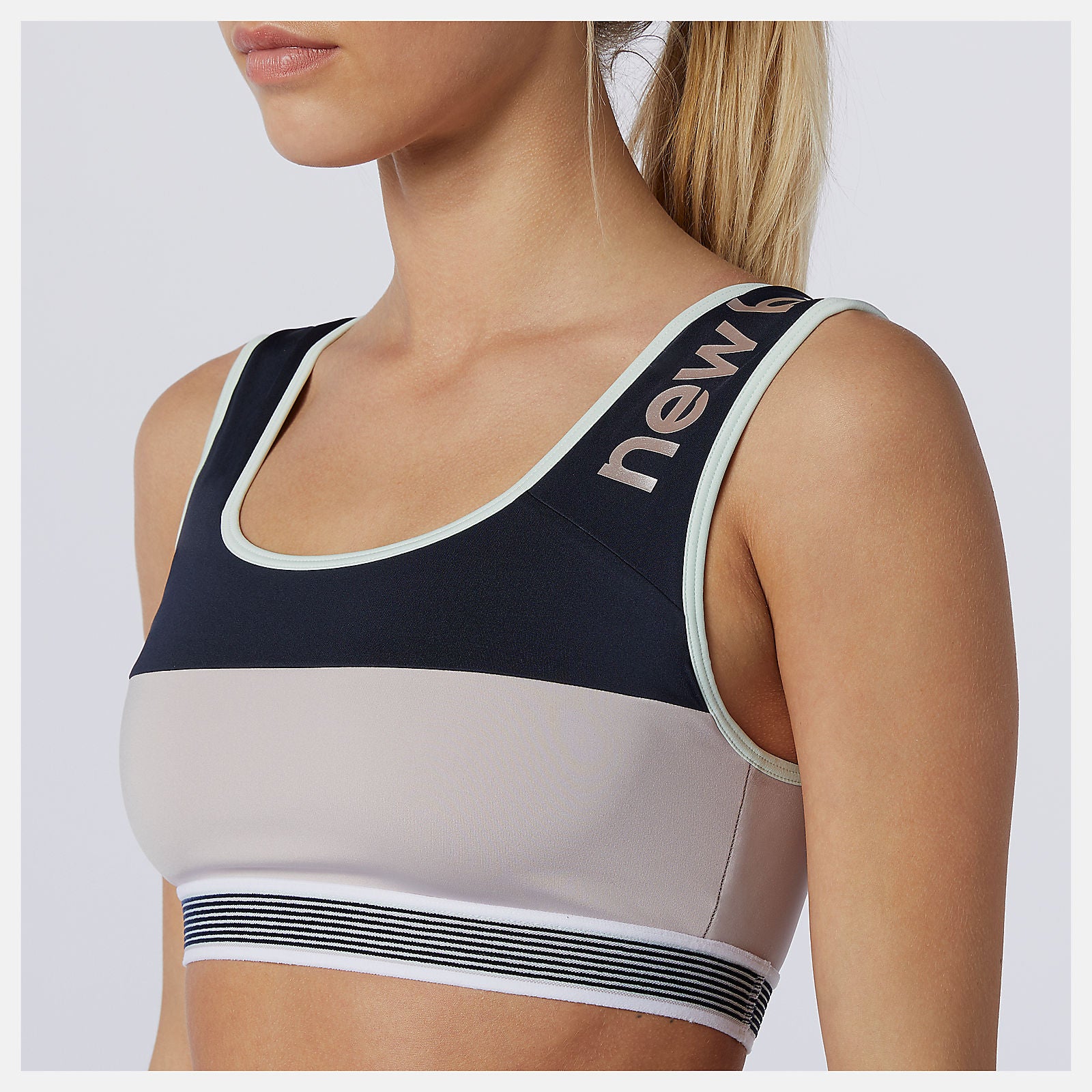 Achiever Remix Crop Top-Women | New Balance