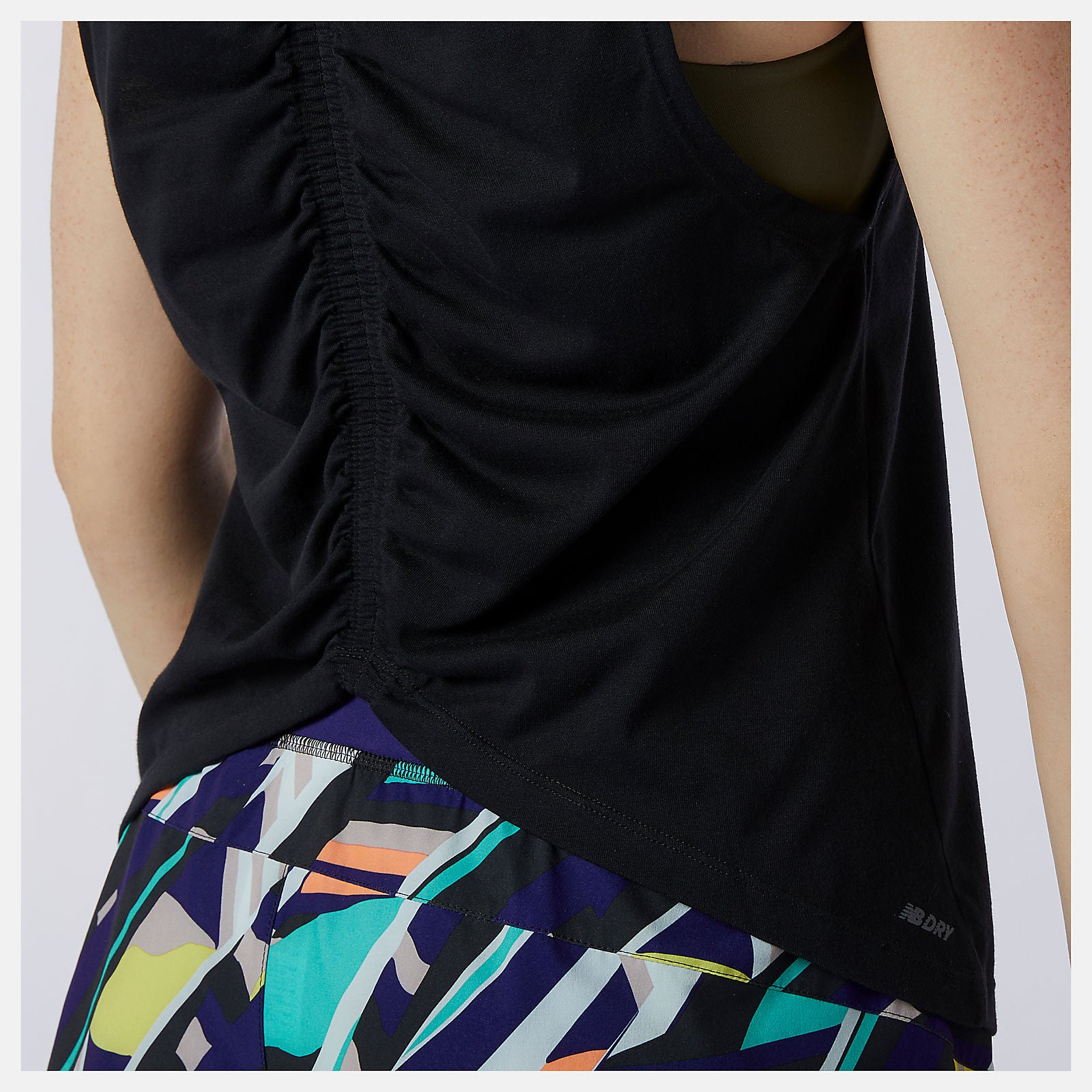 Relentless Cinched Back Graphic Tank-Women | New Balance