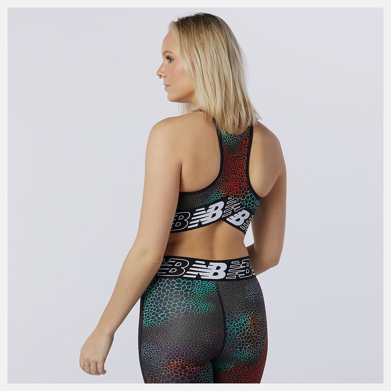 Relentless Printed Crop Top-Women | New Balance