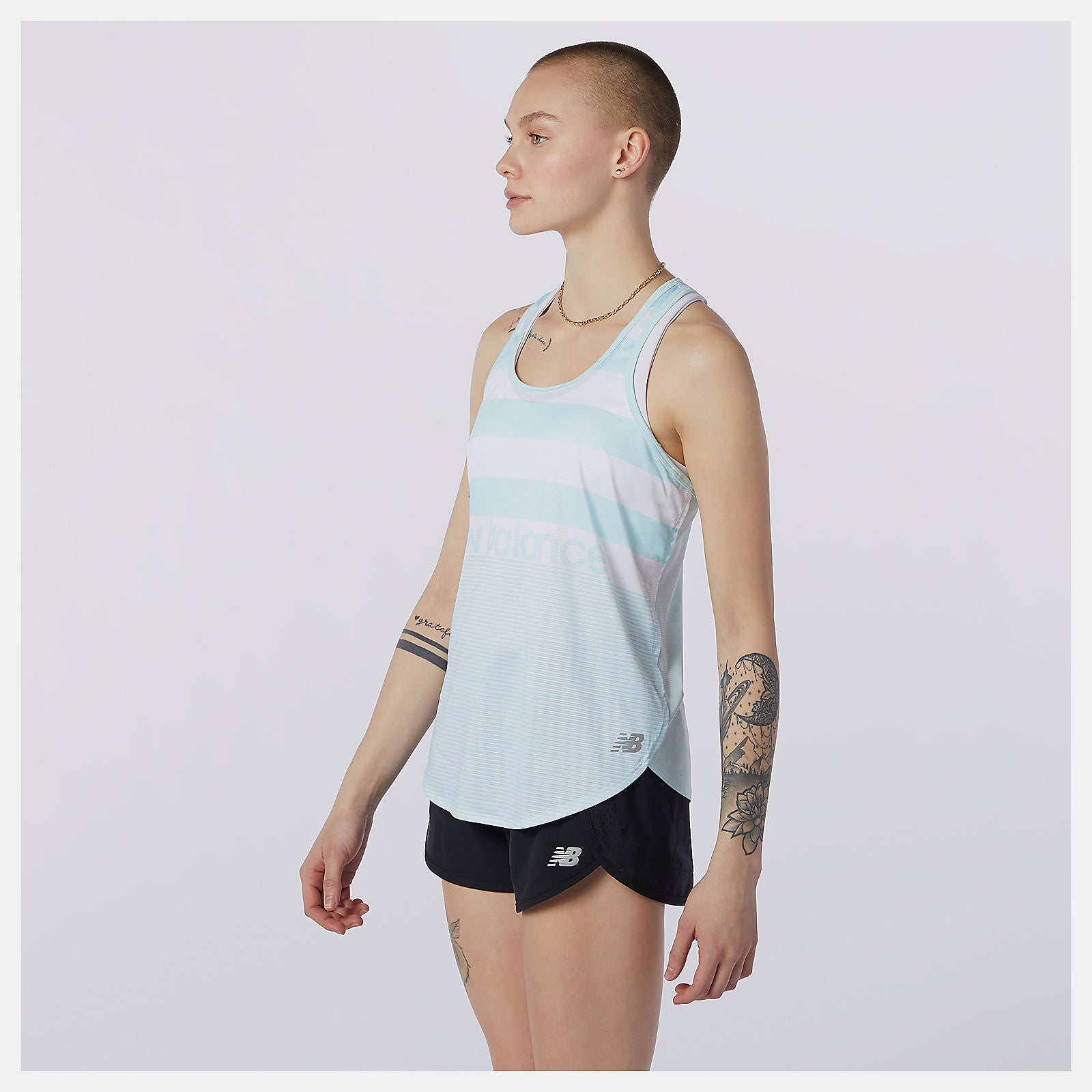 Printed Accelerate Tank-Women | New Balance