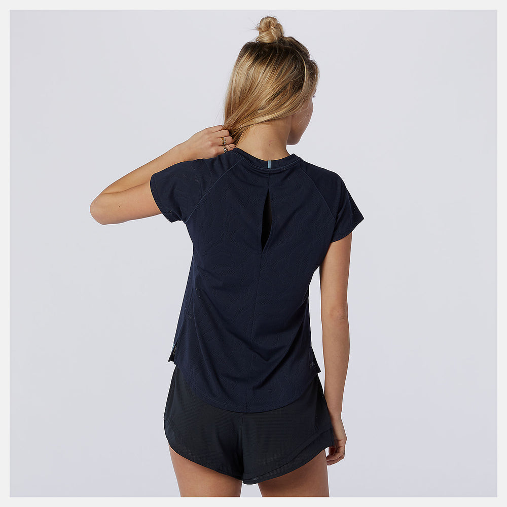Q Speed Fuel Jacquard Short Sleeve-Women | New Balance