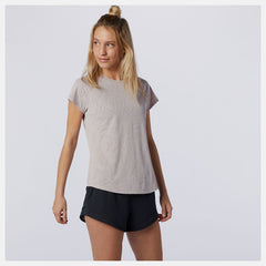 Q Speed Fuel Jacquard Short Sleeve-Women | New Balance