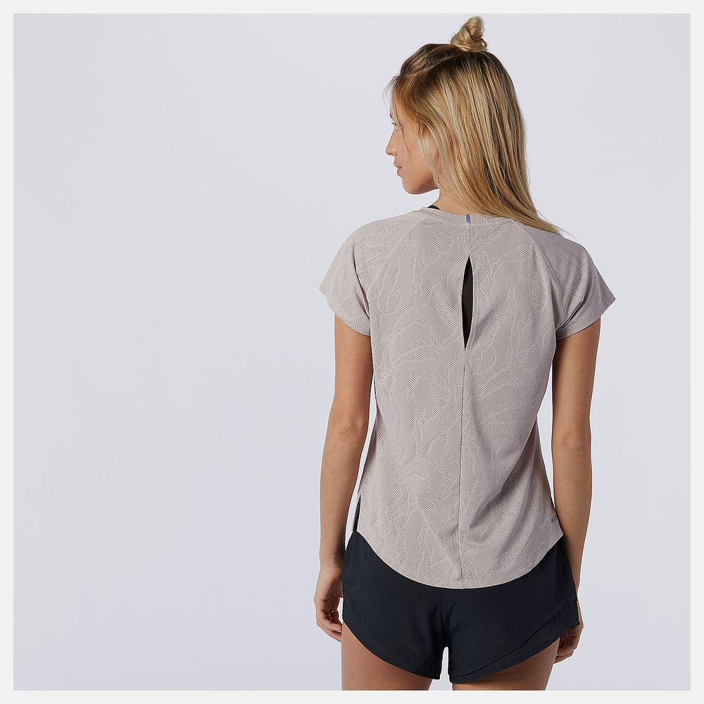 Q Speed Fuel Jacquard Short Sleeve-Women | New Balance