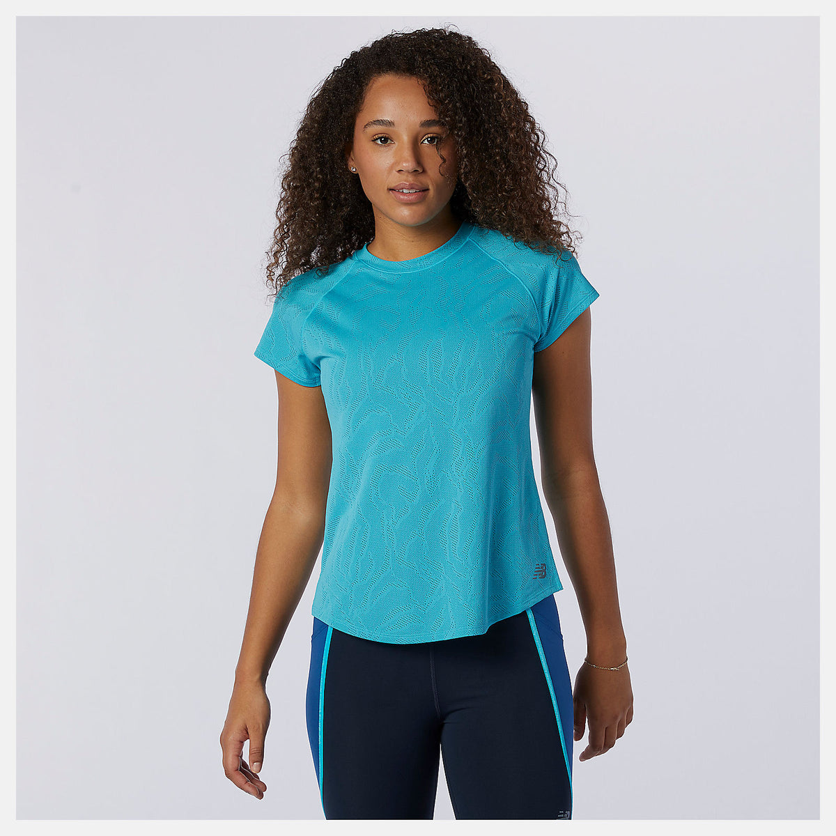 Q Speed Fuel Jacquard Short Sleeve-Women | New Balance