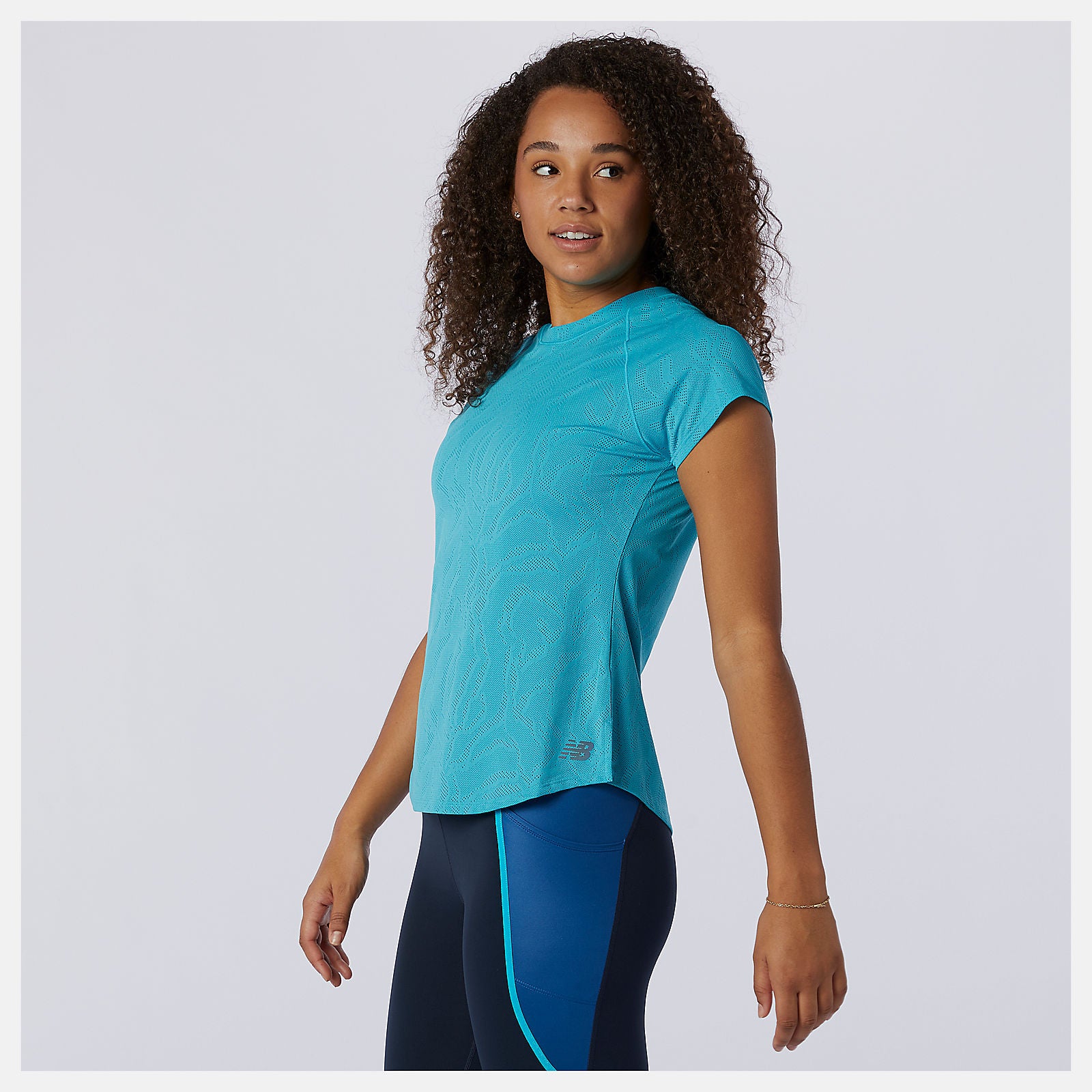 Q Speed Fuel Jacquard Short Sleeve-Women | New Balance