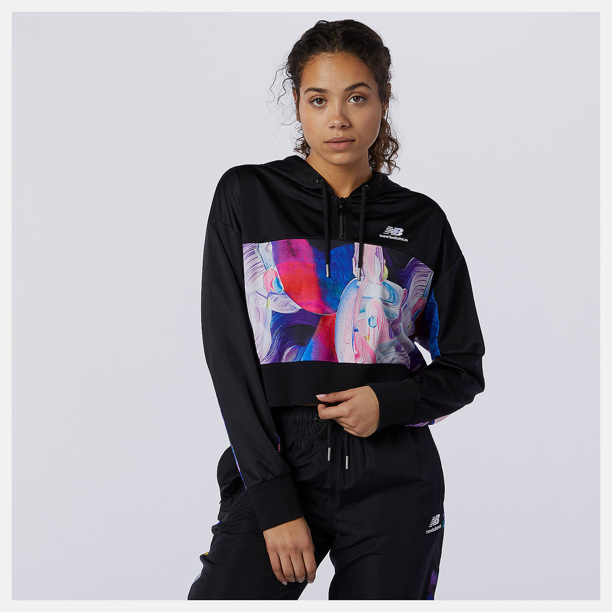 NB Athletics Erin Loree Half-zip Hoodie-Women | New Balance