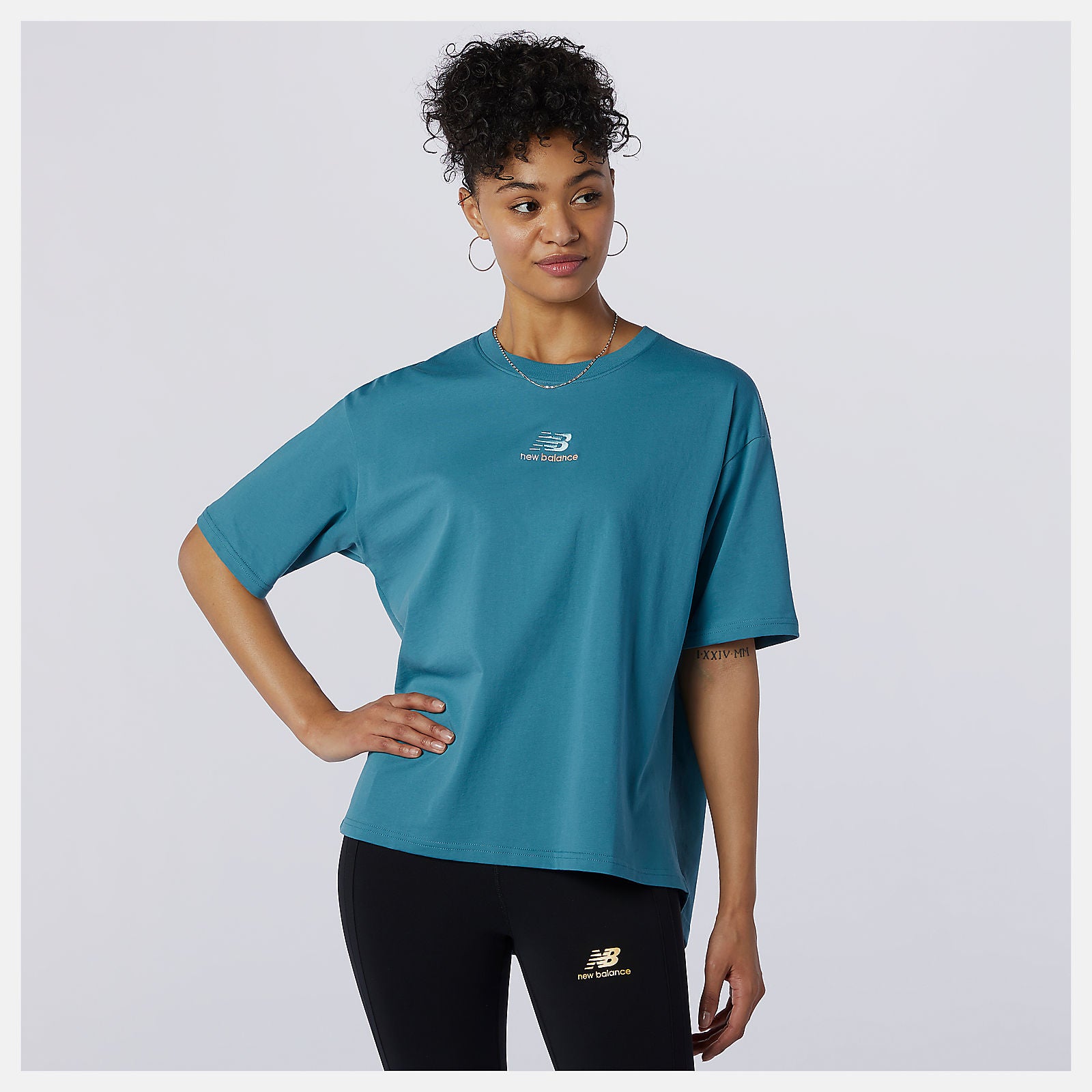 NB Athletics Higher Learning Graphic Tee-Women | New Balance
