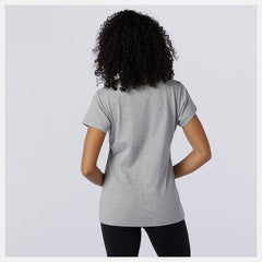 Essentials Stacked Logo Tee-Women | New Balance